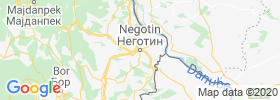 Negotin map
